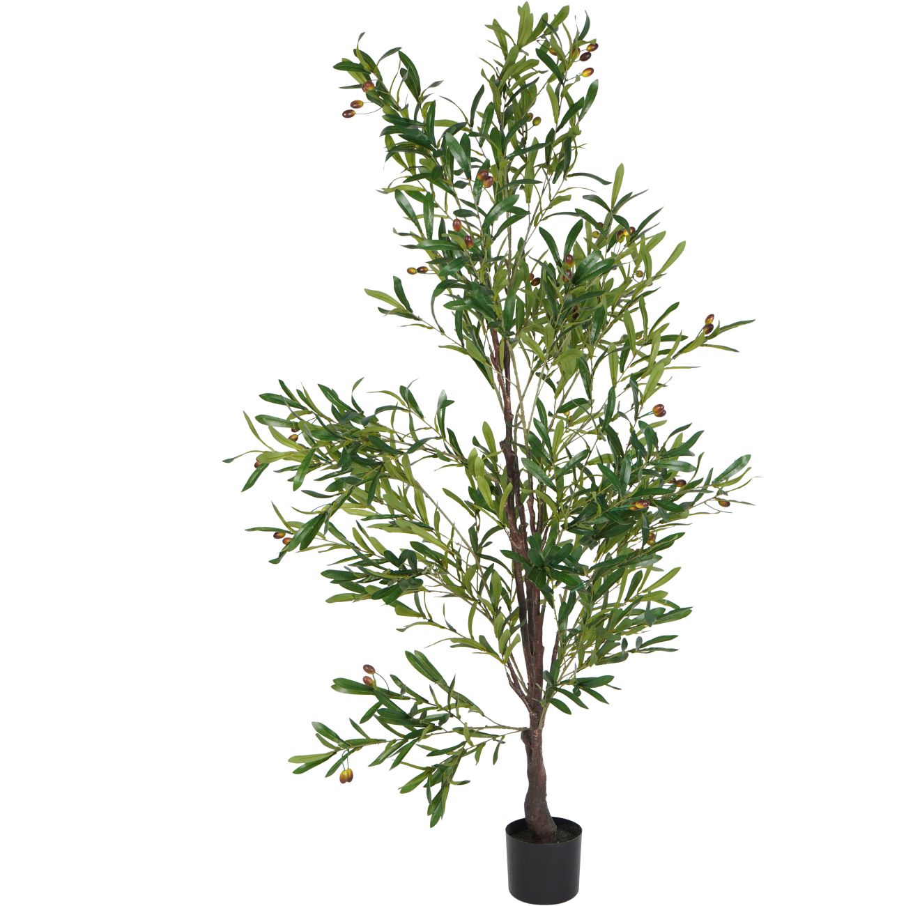 Artificial Mediterranean Olive Fruit Tree 6ft XL